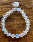 Bracelet - Frosted Mermaid Glass - Tumbled