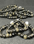 Bracelet - Gold Sheen Obsidian - Tumbled