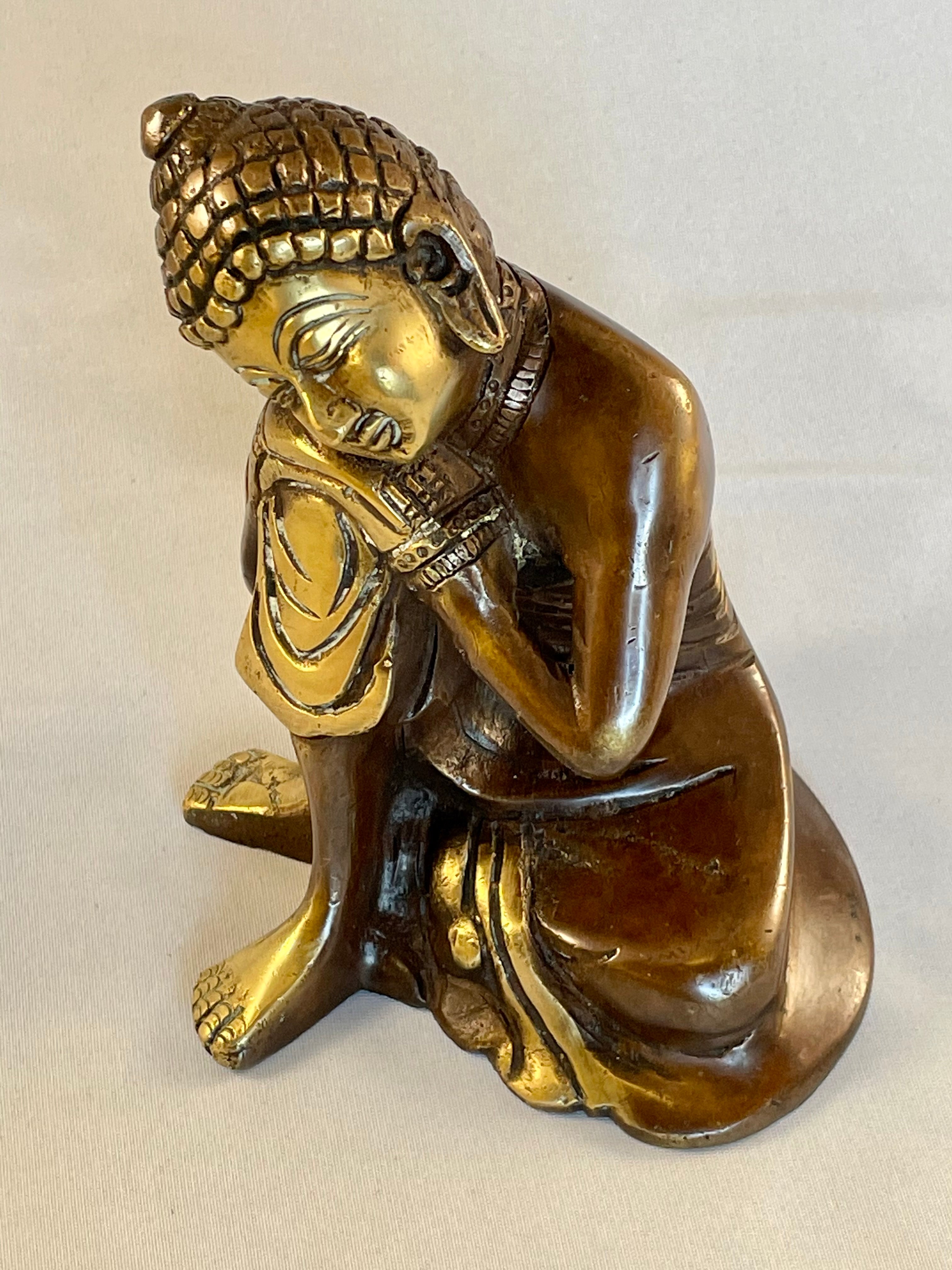 Bronze Resting Buddha Statue